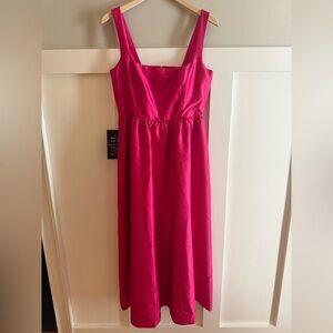 TUCKERNUCK Hot Pink Dupioni Esme Dress